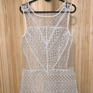 Vintage Silk Organza Slip Dress